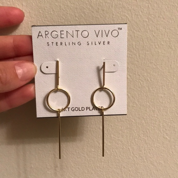 14KT Gold Plated Earrings - Picture 2 of 6